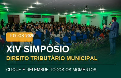 Galeria de fotos do XIV Simpósio de Direito Tributário Municipal - 2026