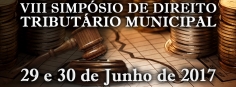 Programação VIII Simpósio de Direito Tributário Municipal